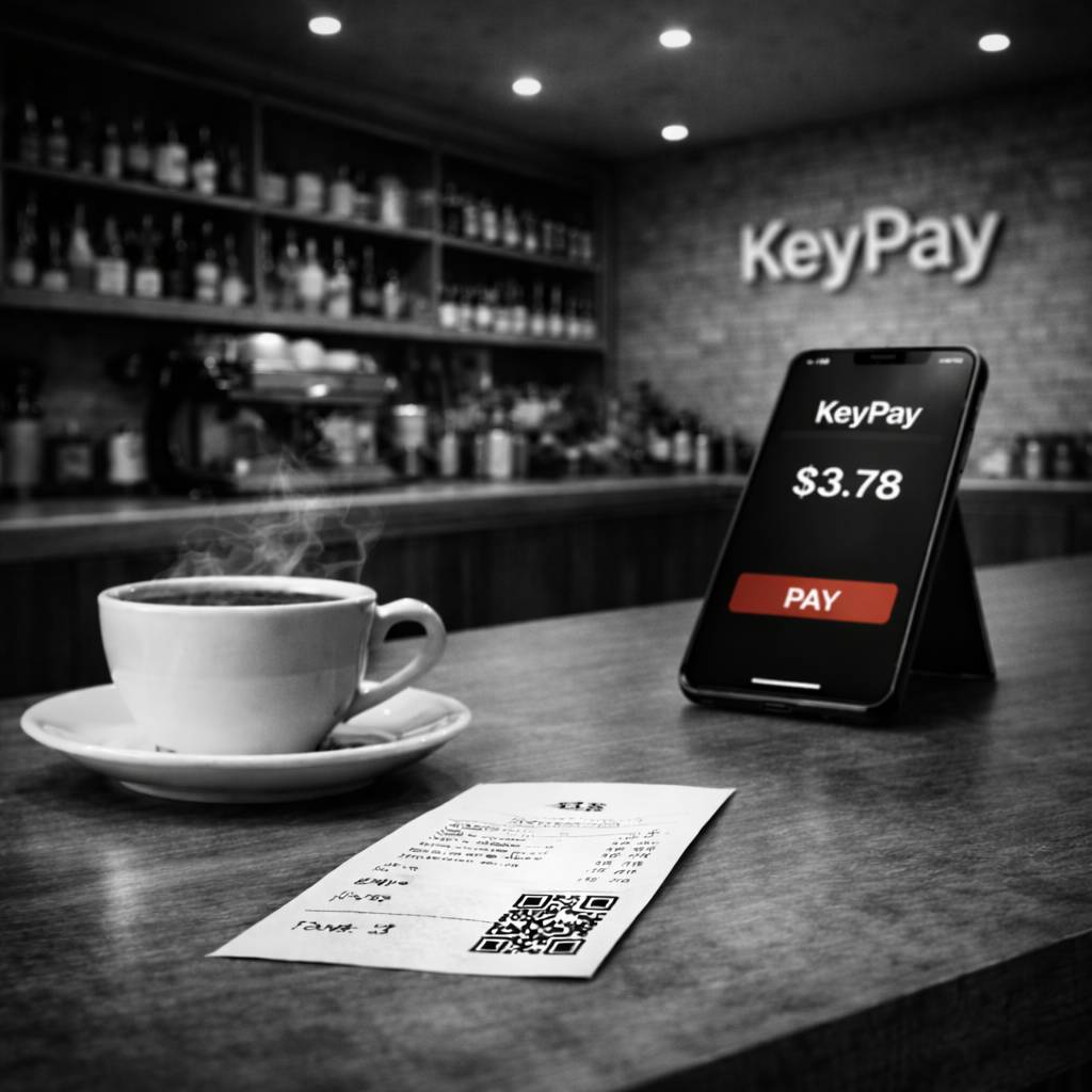 Кофейня в Италии с оплатой через KeyPay